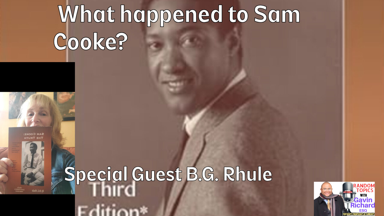 Gavin Richard Presents: What really happened to Sam Cooke?