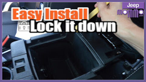 How to Install a Jeep Center Console Security Insert | Tuffy Products Step-by-Step