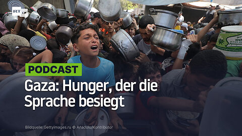 Gaza: Hunger, der die Sprache besiegt