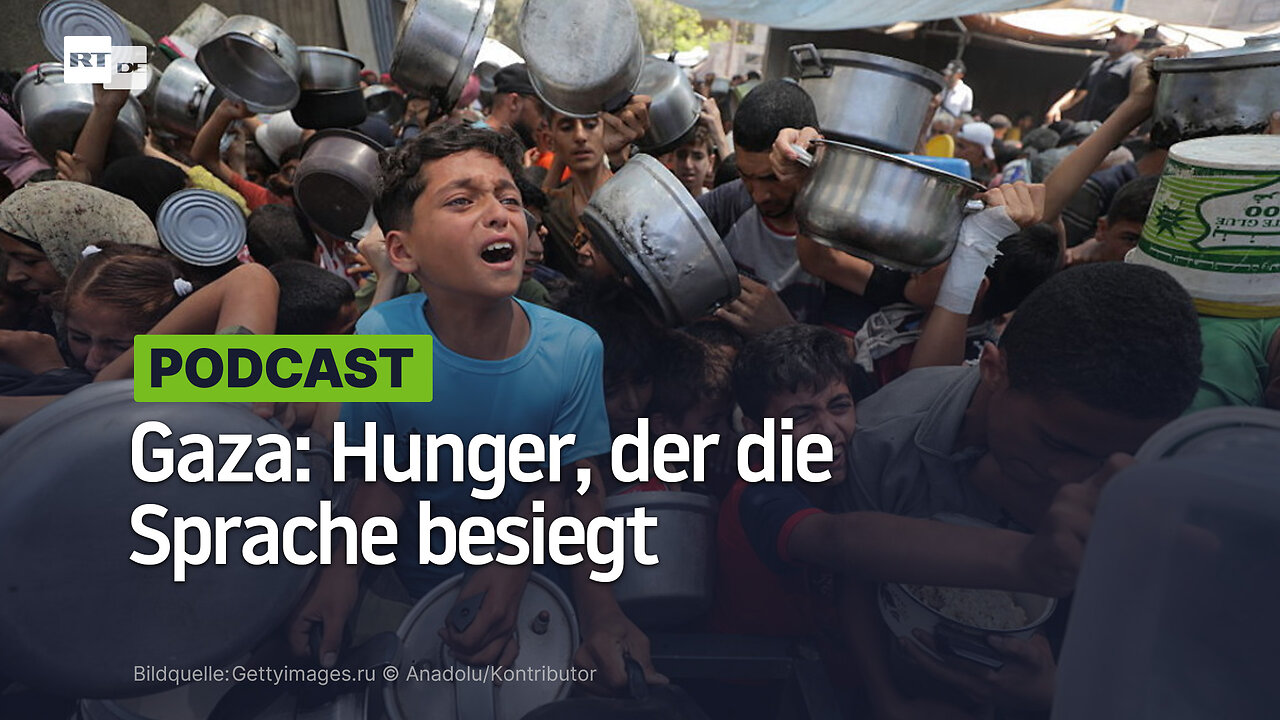 Gaza: Hunger, der die Sprache besiegt