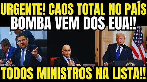 urgente! O VISTO DOS MINISTROS JÁ PODE ESTAR CANCELADO! BOMBA VEM DOS EUA! ACABOU