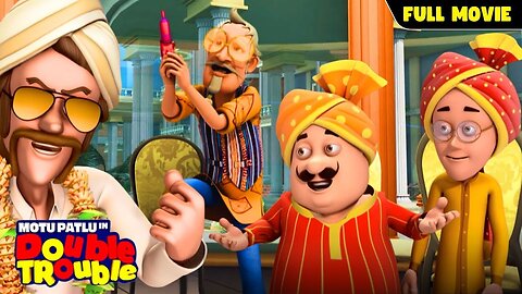 Motu Patlu बचाएंगे Chingum की शादी? | Motu Patlu in Double Trouble | Full Movie