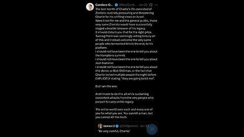 Candace ~ writes about James Li Video