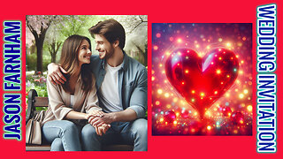 JASON FARNHAM - WEDDING INVITATION