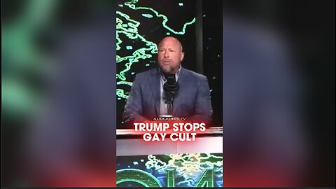 Alex Jones: Trump Stops Gay Cult From Abusing Your Children - 6/27/25