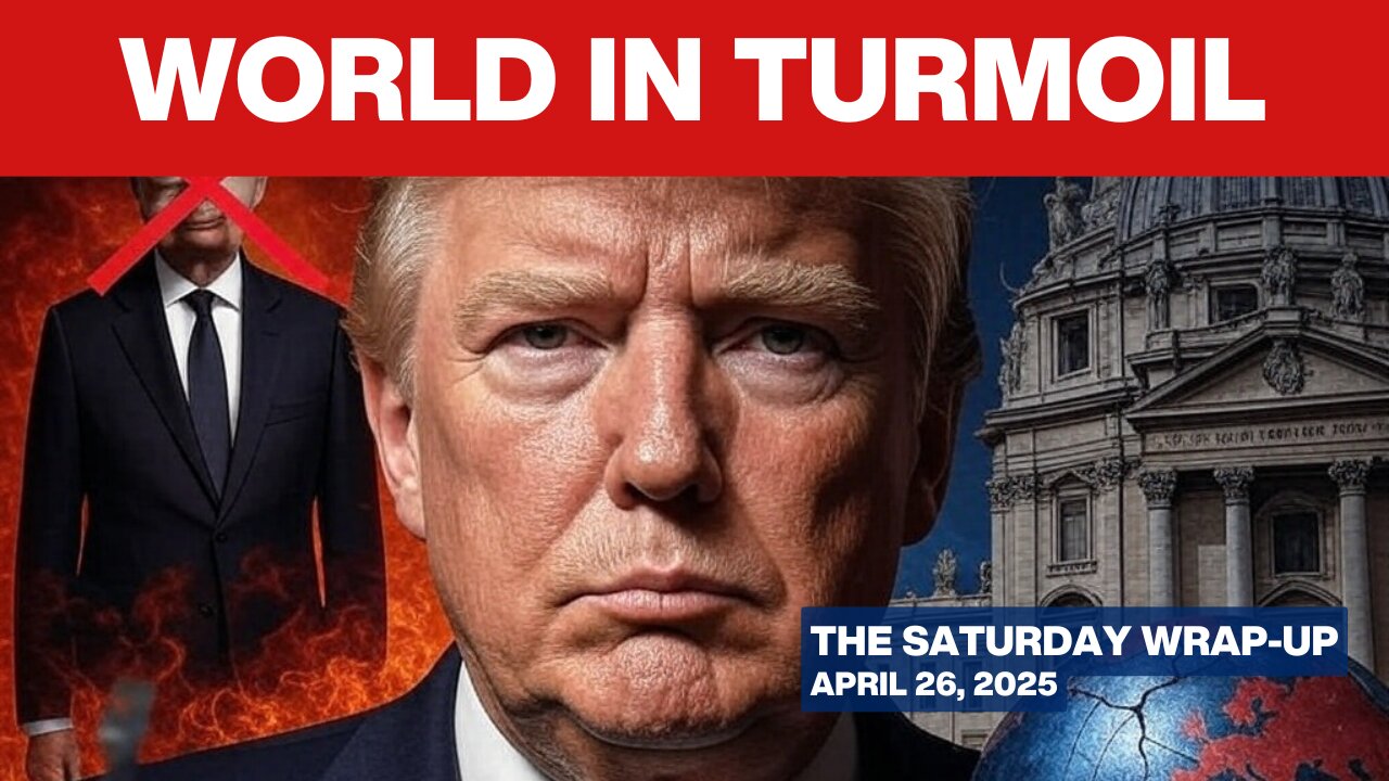 TRUMP'S NEW WORLD: Pope’s Funeral, Schwab’s Fall, and Global Chaos Unleashed! - April 26, 2025