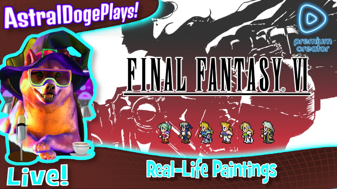 Final Fantasy VI ~LIVE!~ Real-Life Paintings
