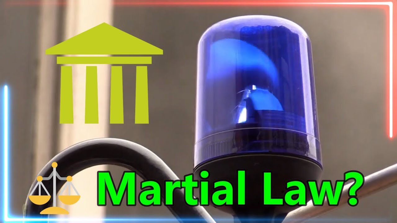 ⚖️ Martial Law? Between Security and Dictatorship