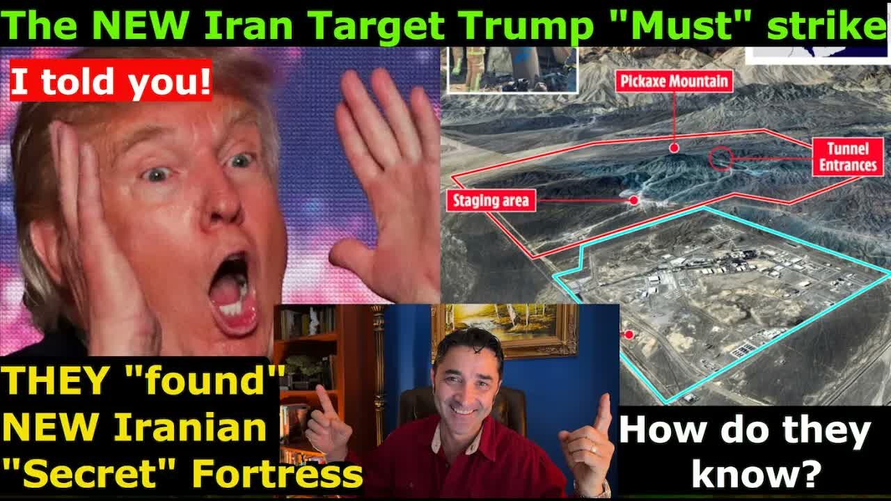 The NEW Iranian site Trump is pushed to strike. THEY identified the next target for Trump to attack.