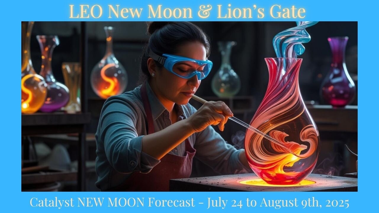 LEO New Moon + 8.8 Lion's Gate: Catalyst NEW MOON Forecast - July 24 - Aug 8, 2025