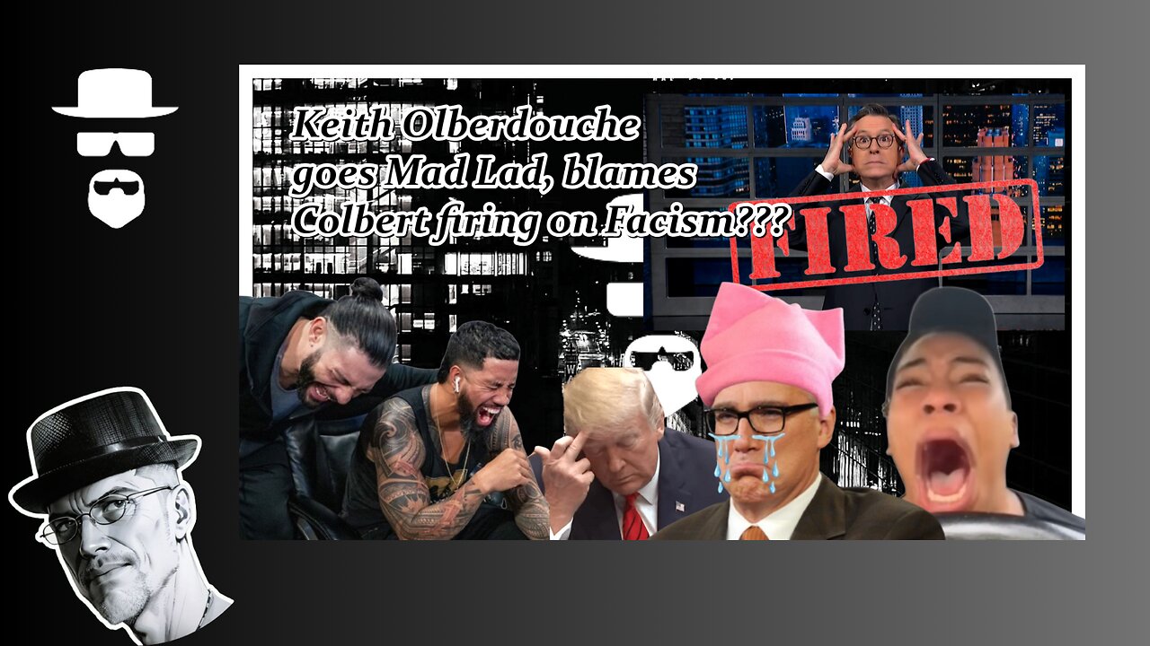 CUCK OLBERMANN BLAMES FACISM FOR COLBERT FIRING...