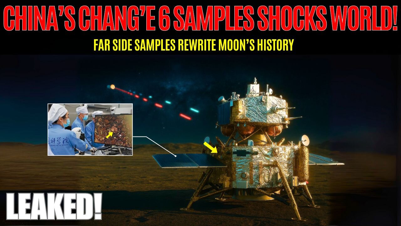 Chang’e 6 Discovery: What China Found on the Moon Is Shocking the World!