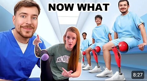 There's a lot more to this story......Mr.Beast &Amputees