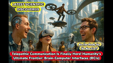 Telepathic Communication Is Finally Here! Humanity’s Ultimate Frontier Brain-Computer Interfaces ✨✨
