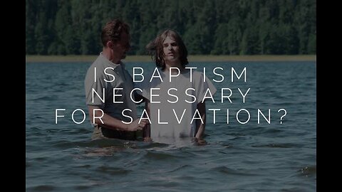 WATER BAPTISM IS VERY VERY IMPORTANT FOR SALVATION & TO BE A CHRISTIAN: SAINT PAUL