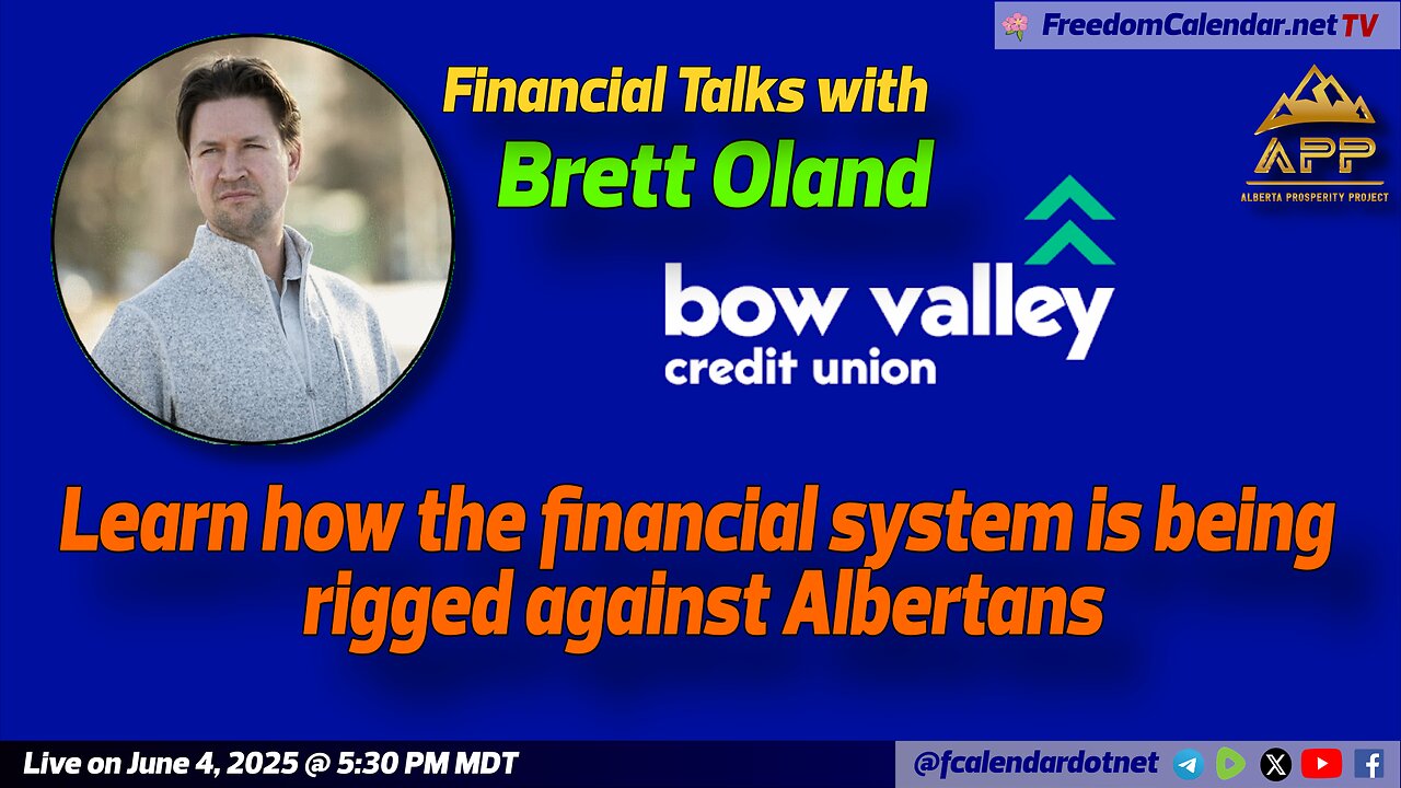 FreedomCalendar.net TV #033: Financial Talks with Brett Oland from BVCU