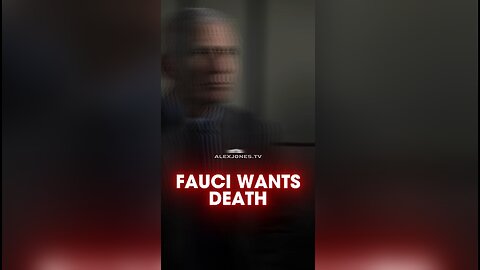 Alex Jones: All Fauci Hears is MURDER - 4/3/25