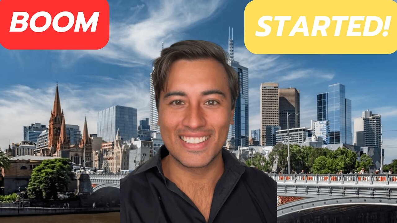 The Melbourne Boom Has Begun