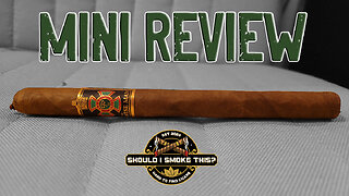 MINI REVIEW: Wise Man Corojo Lancero