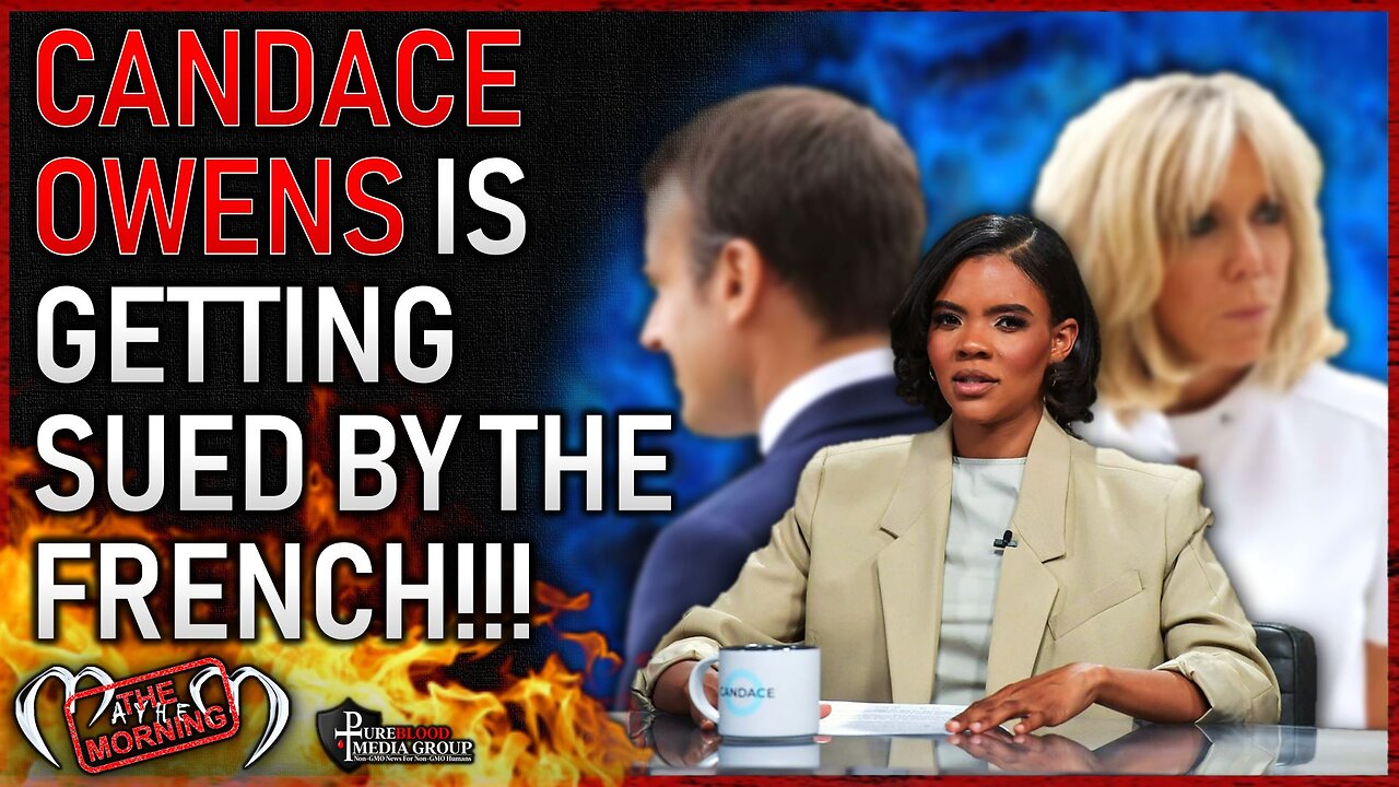 Candace Owens called Macron's wife a man, and now she's being sued!