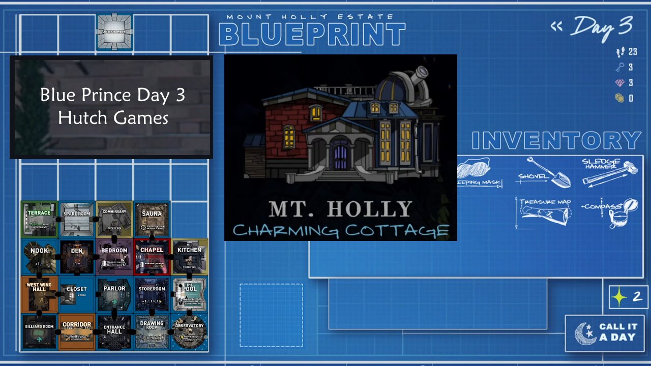 Blue Prince Day 3