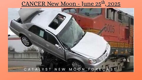 CANCER New Moon - Catalyst NEW MOON Forecast for June 25 - July 11th, 2025