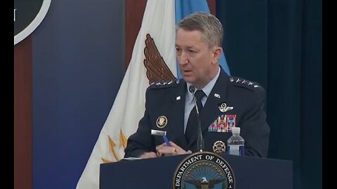 Pentagon Briefing on Strikes on Iran Nuclear Sites