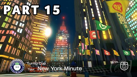 Mario Kart 8 Deluxe Grand Prix Mode - Part 15 - Turnip Cup 50cc | Switch | No Commentary