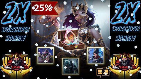 🔴Live: Double Worshiper Holiday | Mini Subathon | Giveaways on Christmas Day