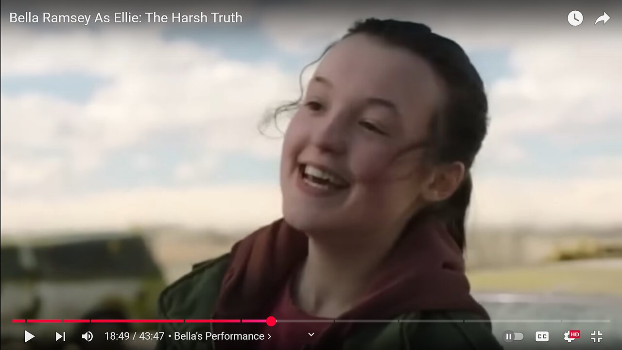 Bella Ramsey - Ugly casting on purpose