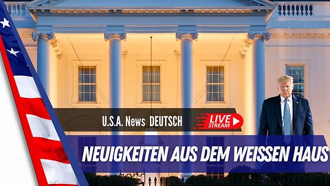 Live - Neues aus dem Weissen Haus - Präsident Donald Trump zeigt sich den Bürgern