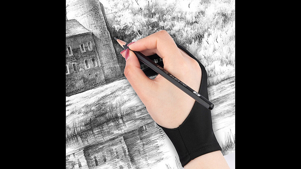 Anti-Touch Drawing Gloves