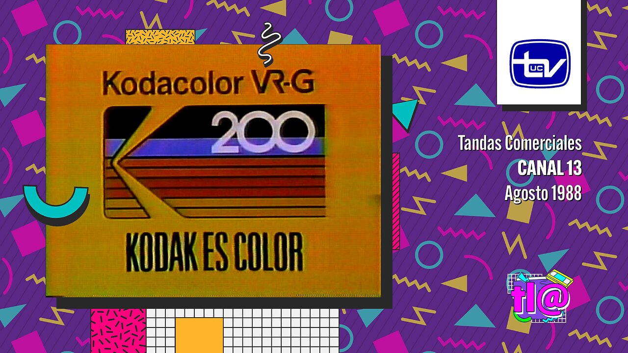 Tandas Comerciales Canal 13 (Agosto 1988)