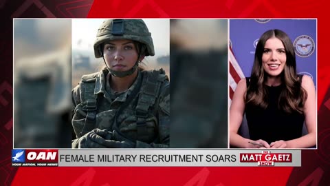 ⚡Female military recruitment soars with the “Trump Bump”: DOD