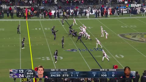 GAME HIGHLIGHTS Drake Maye Throws for 380 Yards & 2 TDs in Win vs. Ravens Patriots Week 16