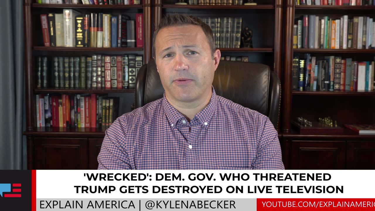 'WRECKED’: Dem. Gov. Who Threatened Trump Gets DESTROYED on Live Television