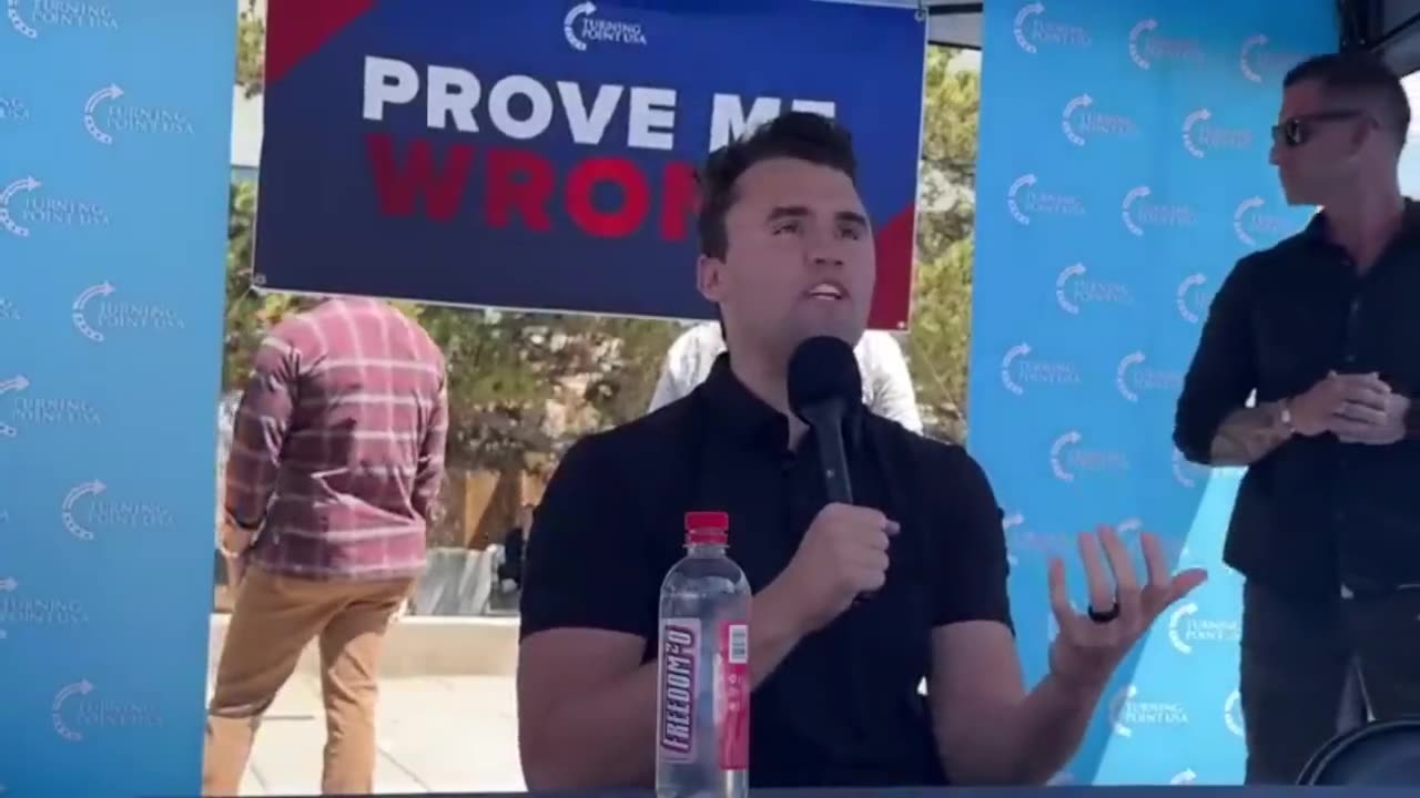 Student Accused Charlie Kirk of Fascism- BAD IDEA!