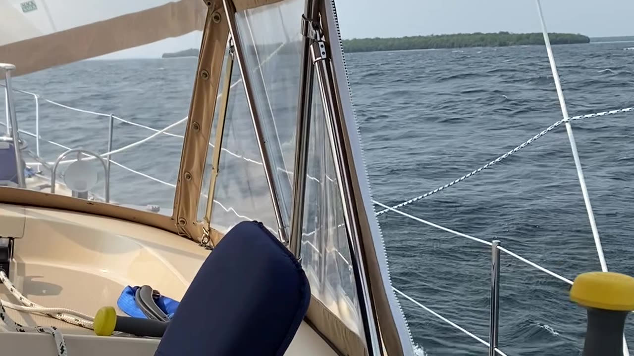 Approaching Death's Door Under Sail