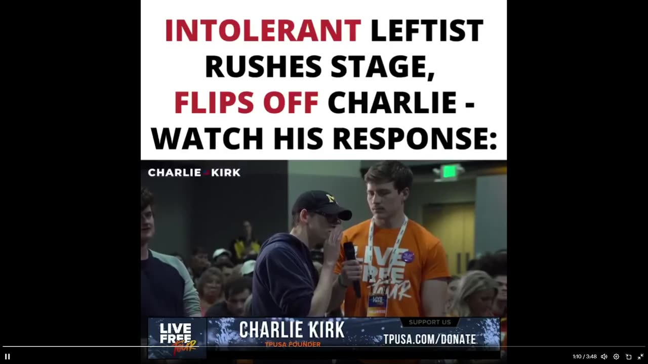 Ladies and gentlemen, I present to you: the "tolerant" Left.