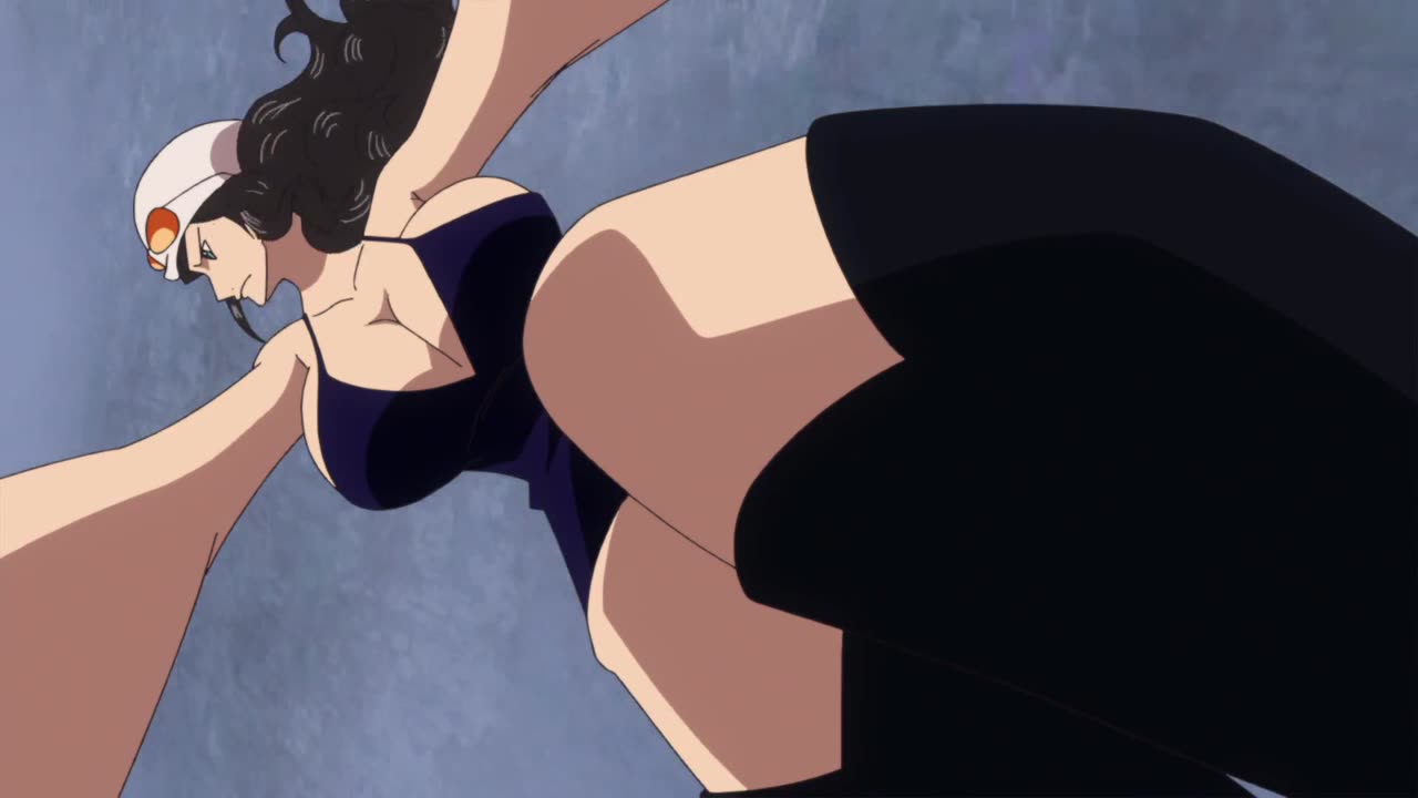 One Piece - explosions in mid-air