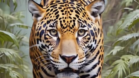 Roar that make feel scared #shorts #jaguar #wildlife #animallife #foryou #viralshort #animation