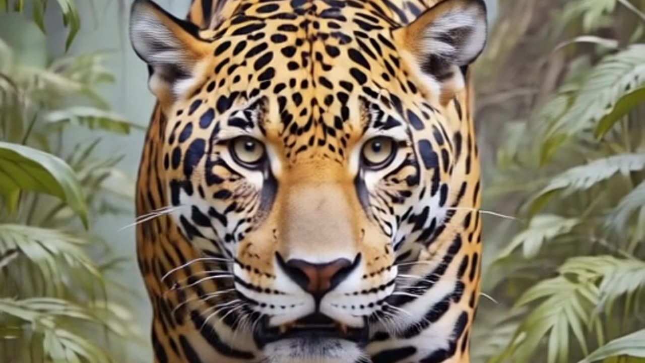 Roar that make feel scared #shorts #jaguar #wildlife #animallife #foryou #viralshort #animation