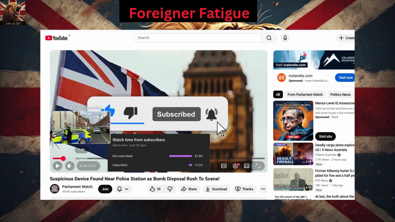 Foreigner Fatigue UK