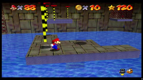 Super Mario 64 [4K] - Remaining RA - Pole-Jumping for a Vanished Star [NC]