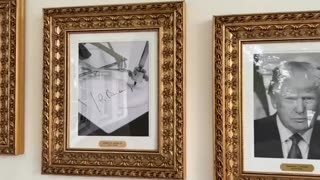 Wow! White House shows off Joe Biden autopen in Presidential Walk of Fame!!