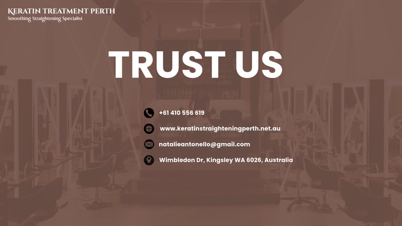 Keratin straightening treatments in Perth