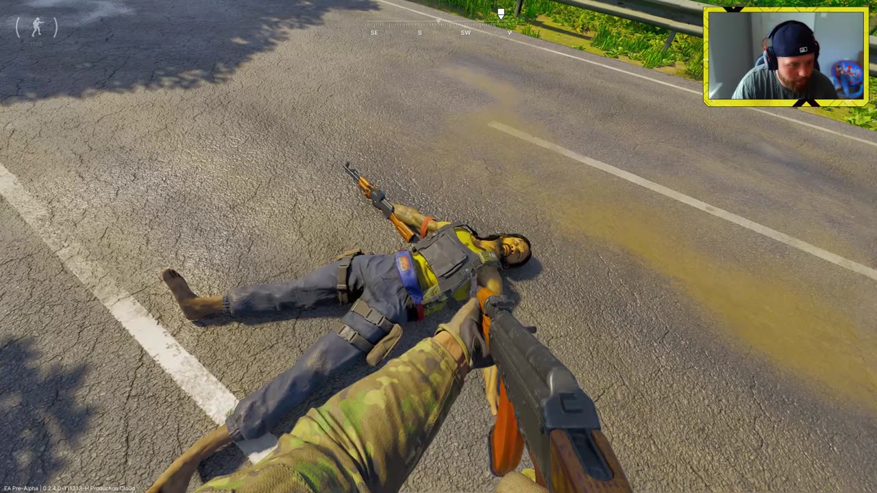 raw dogging the battlefield with nothing