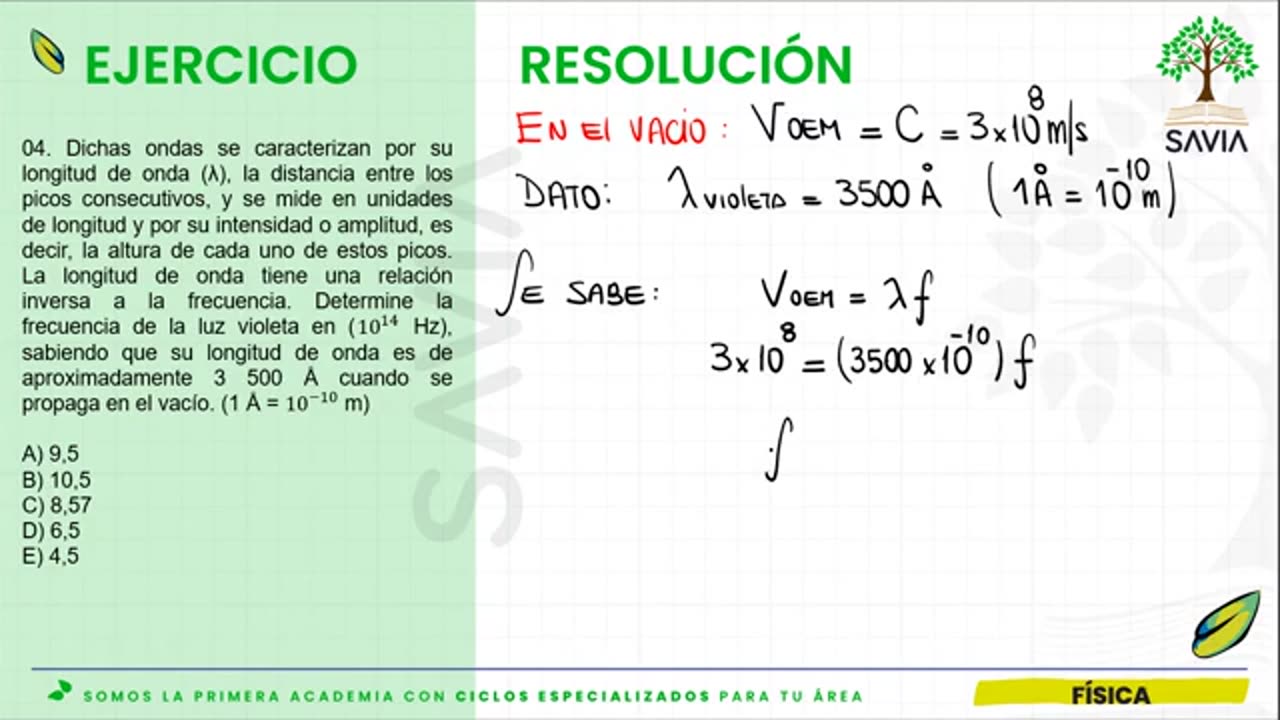 SAVIA SEMIANUAL 2024 | Semana 18 | Física S1