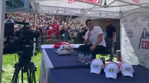 Charlie Kirk Video Moments Before Reportedly Being SHOT