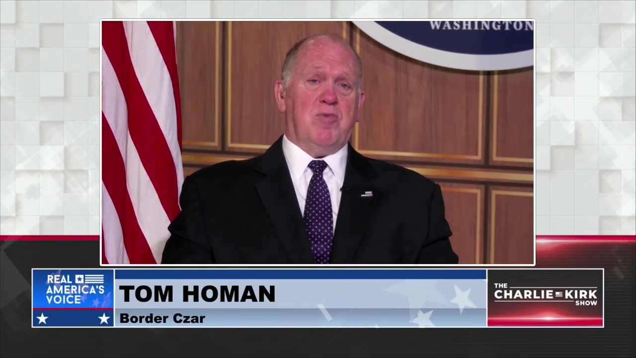 Tom Homan Explains How the 'Big, Beautiful Bill' Will Save Lives at the Border